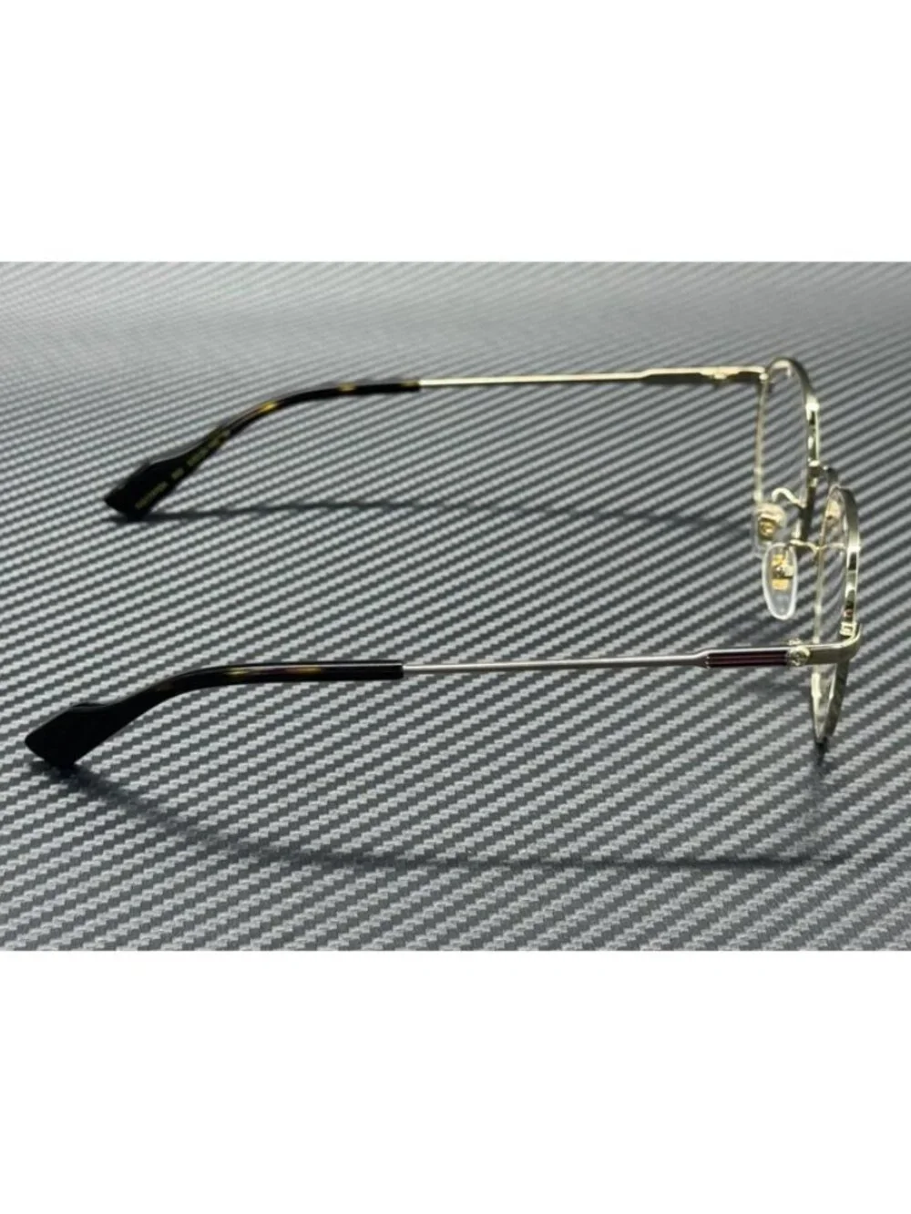 New Gucci Men Gold Eyeglasses 51-20-145